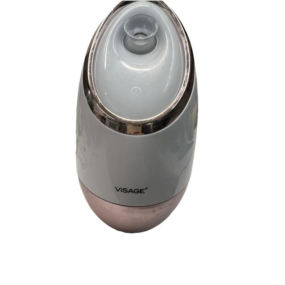 Visage Ionic Facial Steamer Face Sauna Skin Care Spa Mist RoseGold Device Tested - Picture 2 of 8